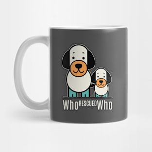 who rescued who Mug